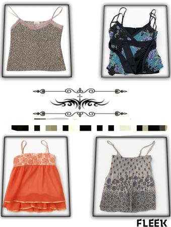 Y2k Cami Tops Mix