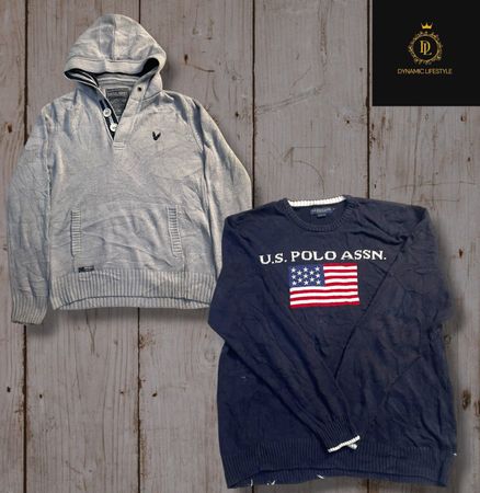 U.S. Polo Assn , Lacoste , Diesel Sweaters