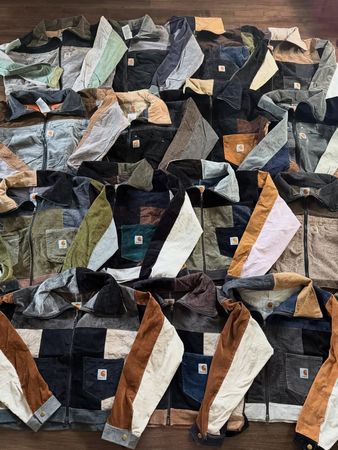 Carhartt rework style corduroy Detroit jacket