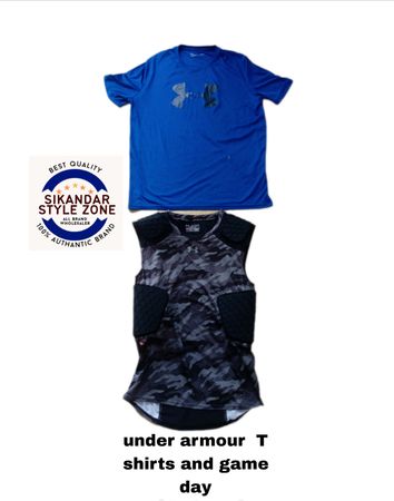 T-shirts Under Armour et chemise de compression rembourrée gameday Armour
