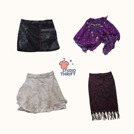 Lot de jupes Y2K
