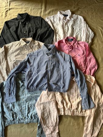 Ralph Lauren upcycled Cropped Tops