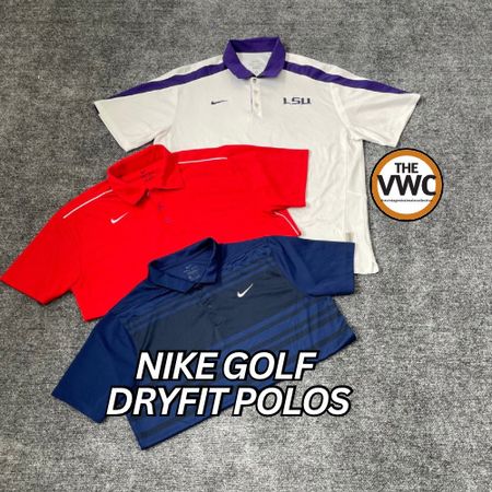 Nike Dryfit Pro Golf Polos (R-50-109)