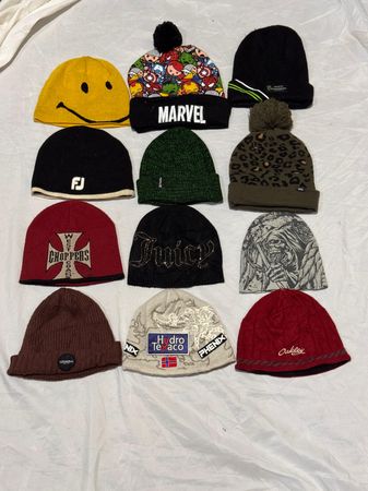 Y2K and mix beanie cap