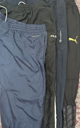 Branded Mix Track Pants