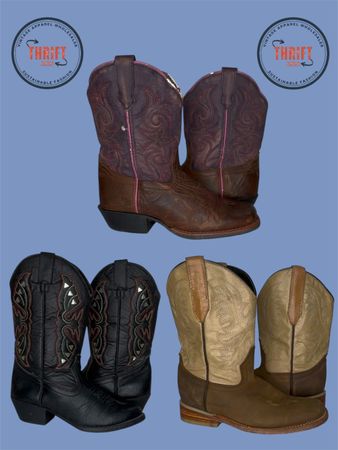 T1437 Cowboy Boots Kids 🥾selection