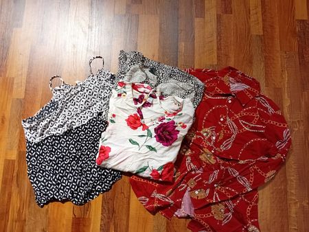 CR5141 Vintage Y2K Fashion Blouse Bundle