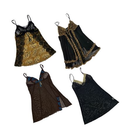 Y2K Animal Printed Handpicked Lingerie