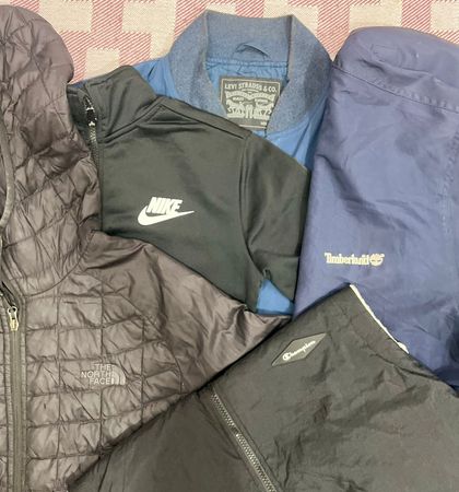 Mix branded track jacket