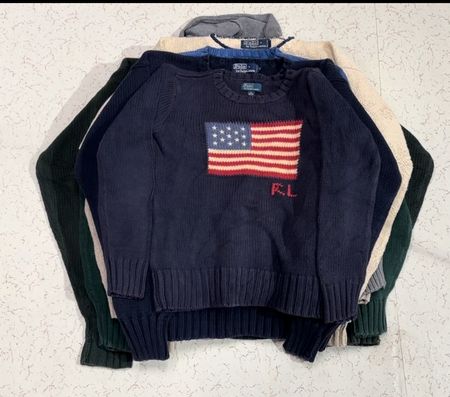 Ralph lauren American Flag sweater
