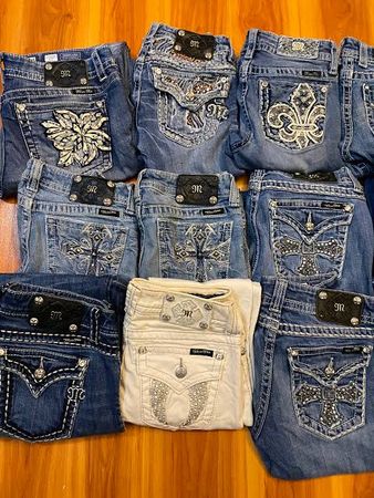 Custom handpick Miss me & true religion bootcut jeans