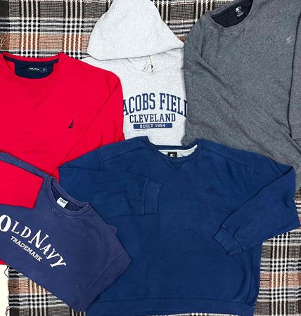 ミックスブランドのスウェットシャツ