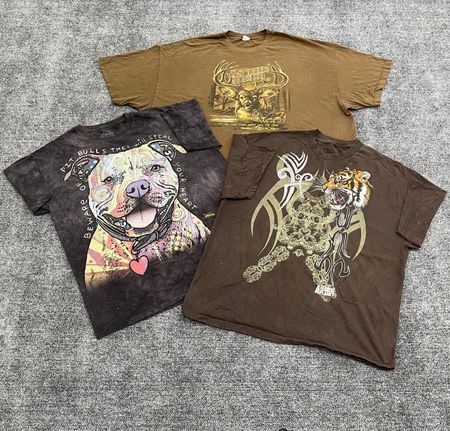 Animal Printed T-Shirts (R-50-1210)