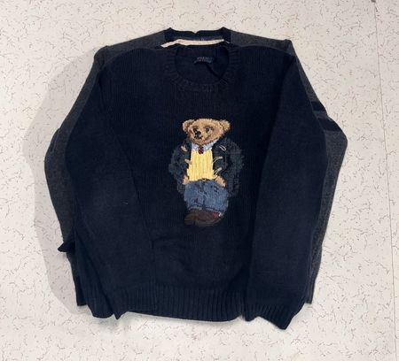 Ralph lauren bear sweater