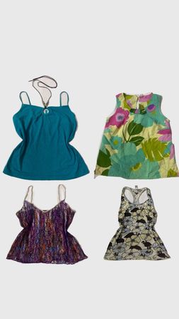 Y2k Soft girl era cami top (M-099)