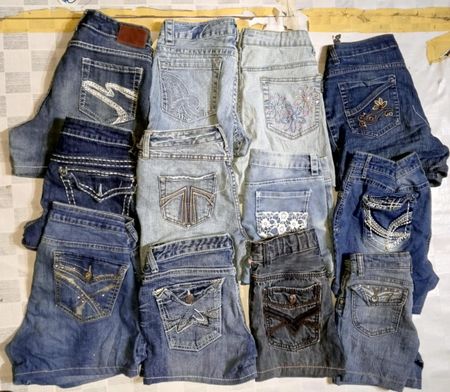 APT.9 AND OTHER BRAND MINI MICRO SHORTS (ID 711)