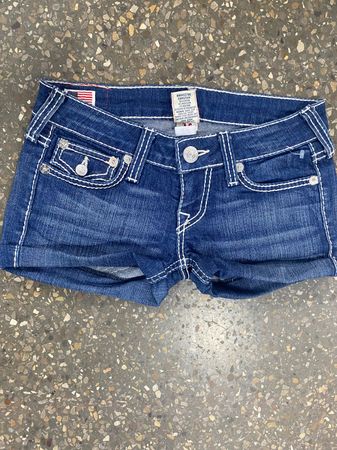 180 | Upcycled True Religion Shorts