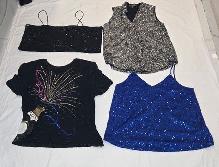 Y2K Beaded Blouse | V-T009