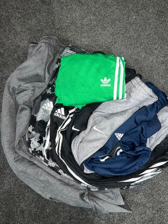 Nike & Adidas mix track pants