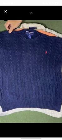 Custom handpick Ralph Lauren cable knits