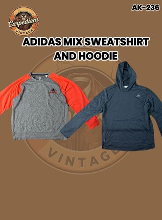 Adidas Mix Sweatshirt And Hoodie Ak-236