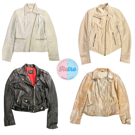 Y2K Retro Biker Leather Jackets