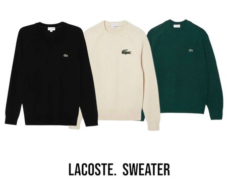 Premium Lacoste Sweaters