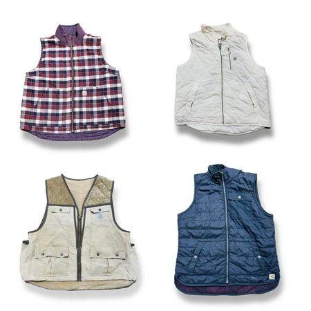 Carhartt vest and jacket