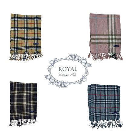 Écharpes Burberry – 100 % cachemire/wool authentiques