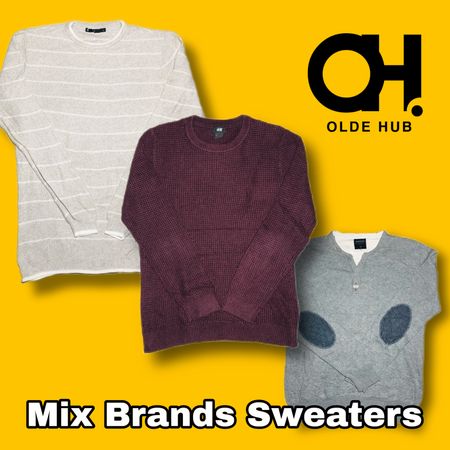 ミックスブランドのセーター
