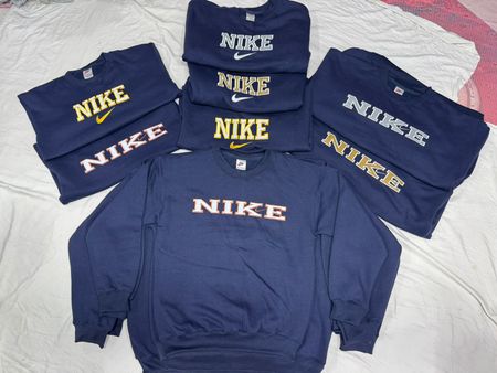 Custom handpick Rework style nike sweatshirt.