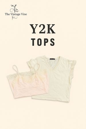 Pacote de Blusas de Moda Y2K