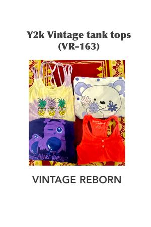 Il bundle di canotte Y2K stravaganti - (VR-163)