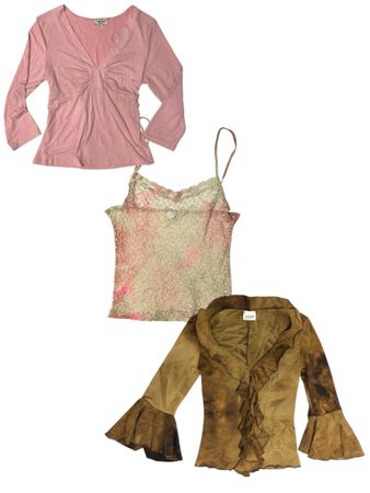 The Pink Fall Girl! Y2k Tops