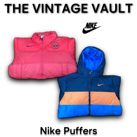 Vintage Nike Daunen-Pufferjacken