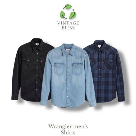 Wrangler button up shirt