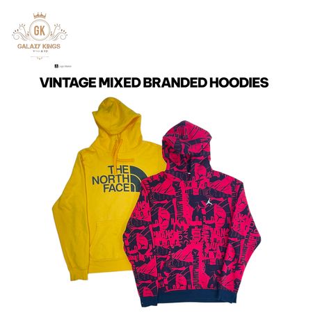 Felpe con cappuccio vintage misto marche