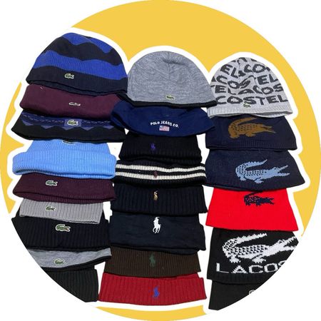 Polo Ralph Lauren And Locoste Beanies