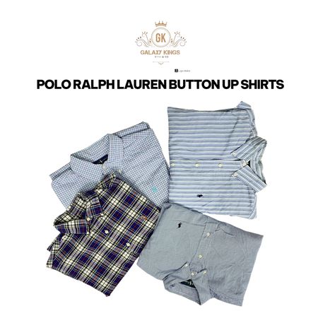 POLO RALPH LAUREN BUTTON UP SHIRTS