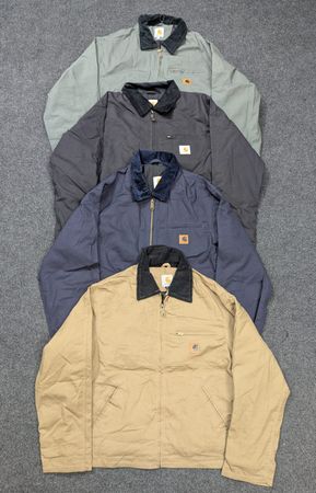 Vintage Carhartt Reworked Style Detroit Jackets, Mixed Colours