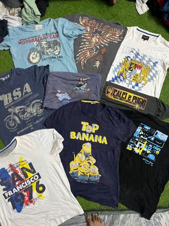 T-shirts graphiques mixtes