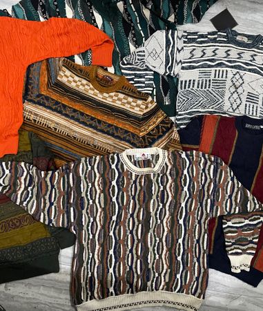 Coogi-Style Sweaters