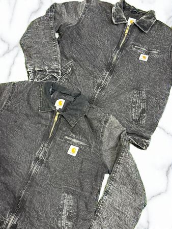 Rework Style vestes Carhartt Detroit Acid wash