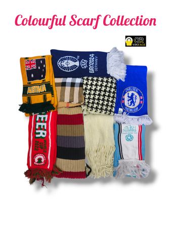 Coleção de Lenços Coloridos