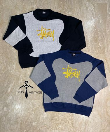 Stussy rework style sweatshirt