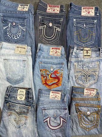 Jeans holgados para hombres True Religion Rock Revival