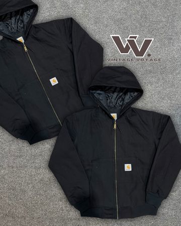 Carhartt Rework Style Black Color Active Jackets - #18925