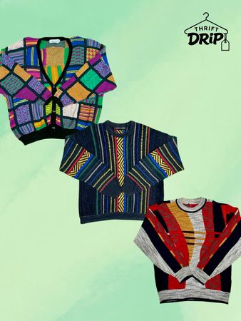 Pulls de style Coogi [TD-125]
