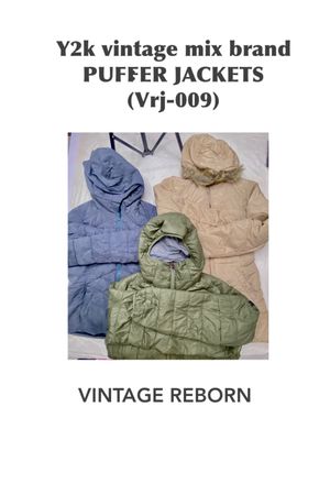 The Y2K Collection: Women's Vintage Puffer Jackets (VRJ-009) bales collection