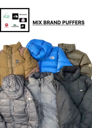 Branded puffer Jacket